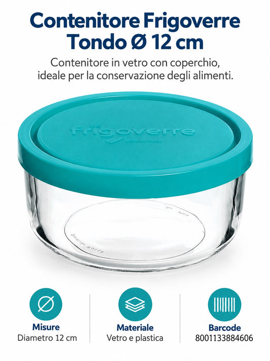 Frigover.Contenitore Tondo 12Cm