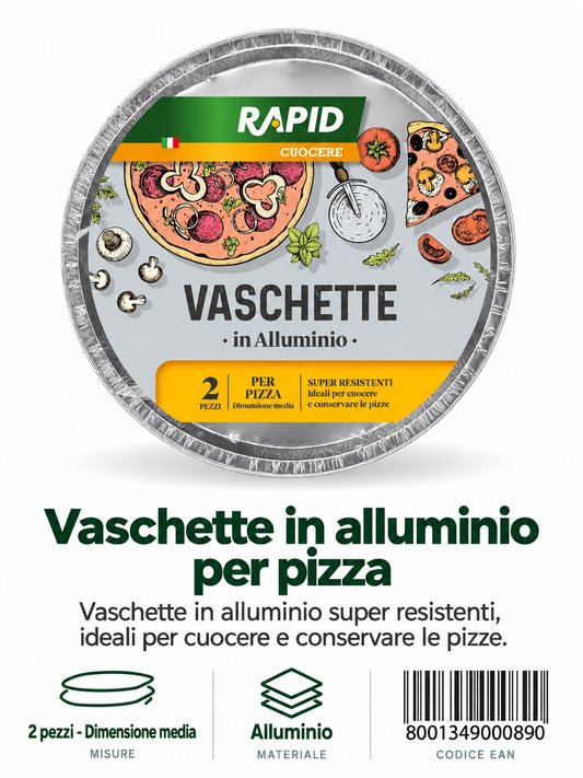 Contenitore C.38 Pizza Media 29Xh1Cm Conf.2Pz
