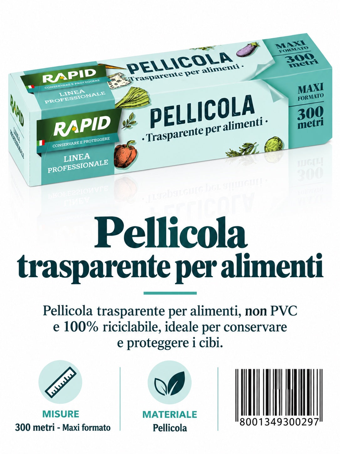 A1 Pellicola Rapid 300Mt