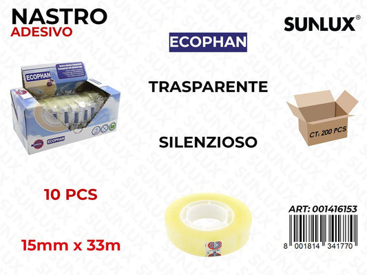 Esp. Nastro Adv Trasp. 15MM*33MT