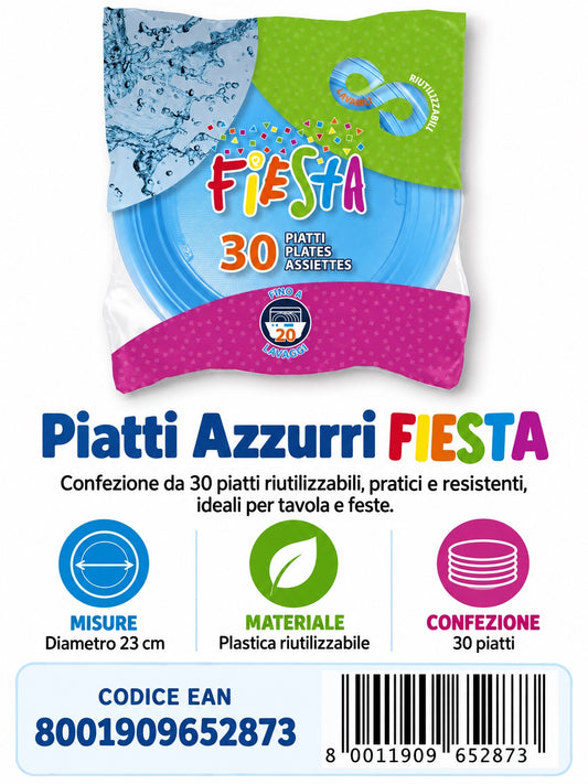 Prezzo Netto30 Piatti 220Uni Azz Fst-Riu 19 Cf