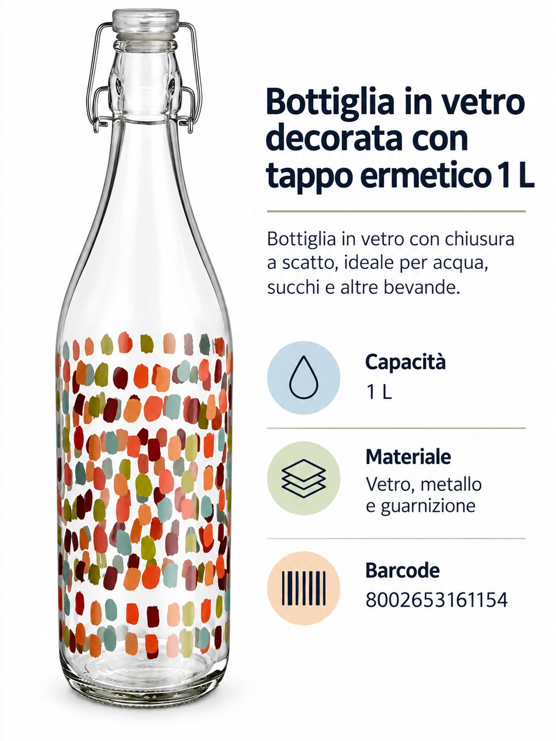Bottiglia Lella Rambla 1Lt