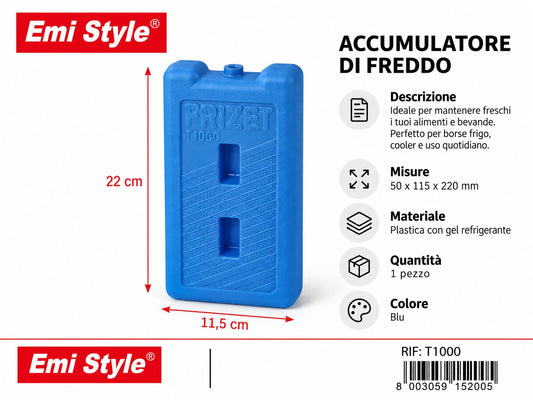 Frizet T1000 Accumulatore Di Fredo