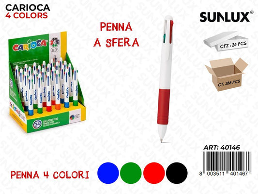 Esp. Carioca Penna 4 Colori