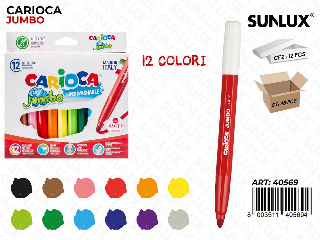 Carioca Jumbo 12COL.