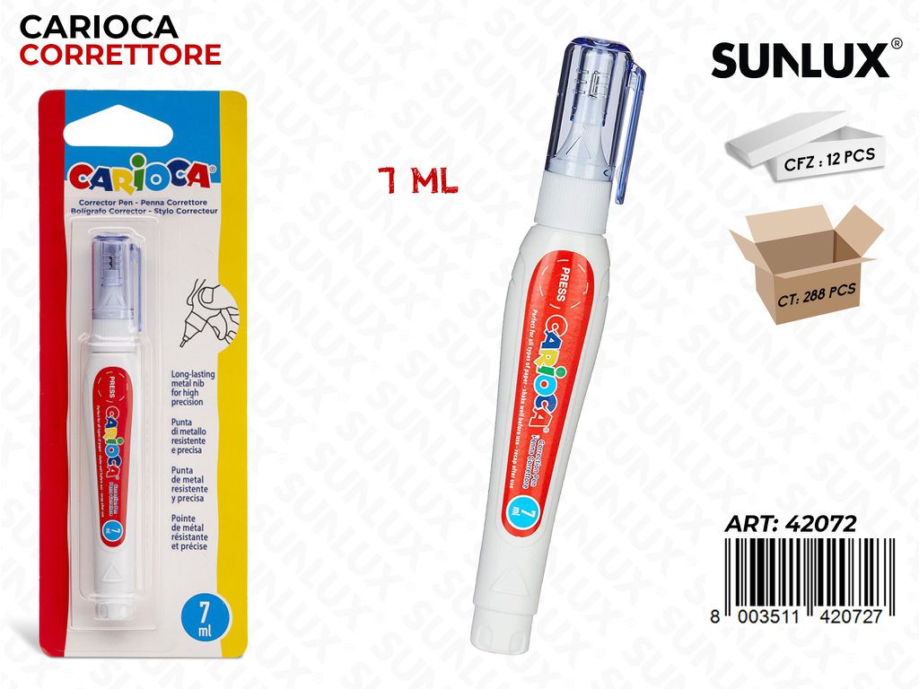 Carioca Corrector Penna 7ML