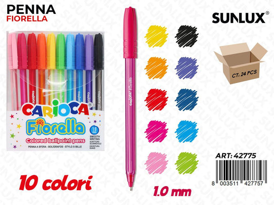 Carioca Fiorella 10 Col. Fluo