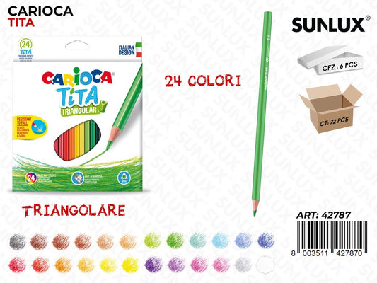 Carioca Tita Triangular 24COL.