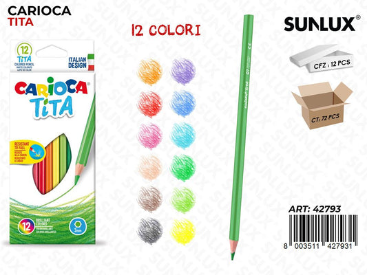 Carioca Tita Scat. 12COL.