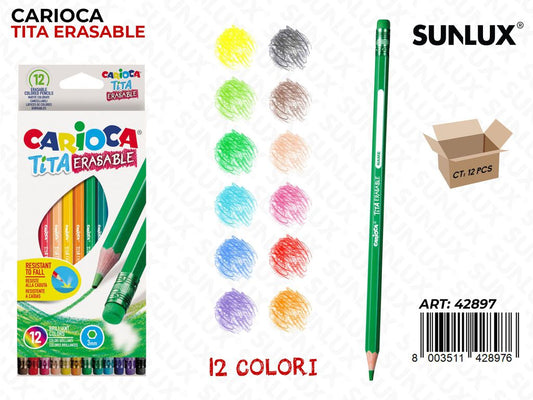 Carioca Tita Erasable 12COL.