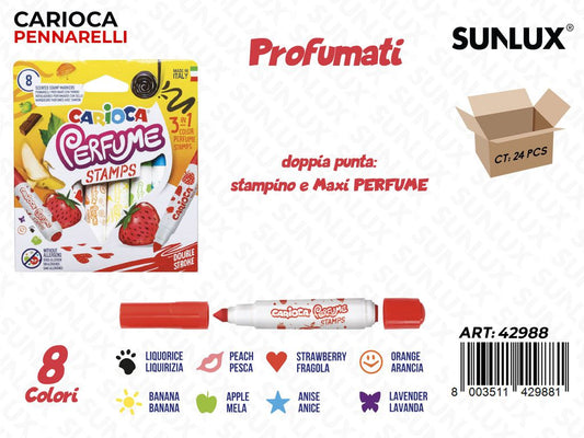 Carioca Perfume Double Stroke 8COL.