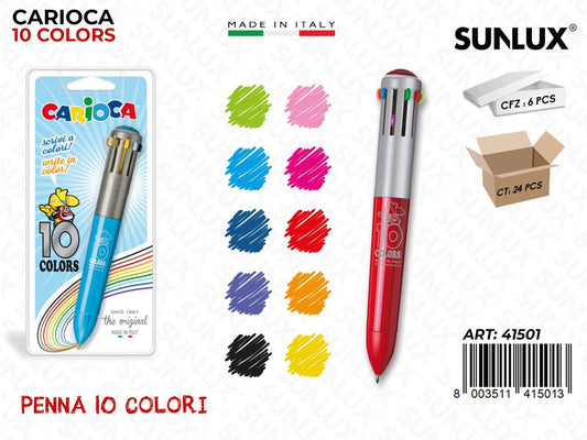 Carioca Penna 10 Colors
