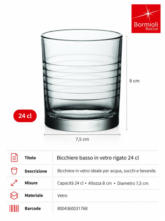 Bicchiere Acqua Arena 24Cl