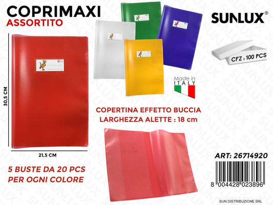 Coprimaxi Glass Col. Ass. 21*30CM 5BS da 20