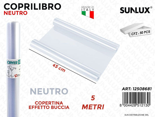 Rotoli Coverglass 5MT*45CM Neutro