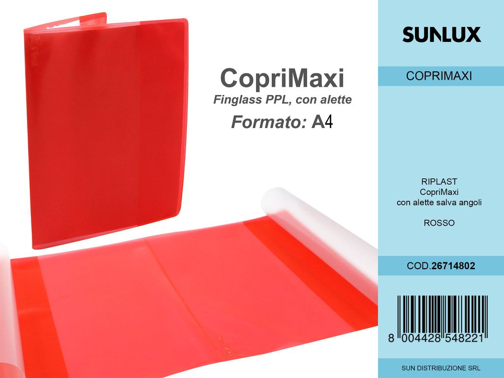 100 Cm Finglass cm.21x30 Rosso