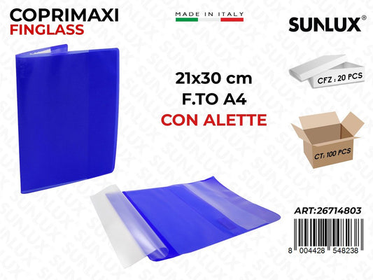 Coprimaxi Finglass Blu 21x30CM