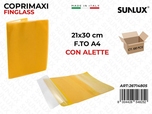 Coprimaxi Finglass Giallo 21x30CM