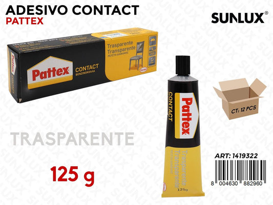 Pattex Adesivo Trasp 125G