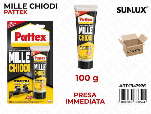 Pattex Mille Chiodi Forte e Rapido 100G