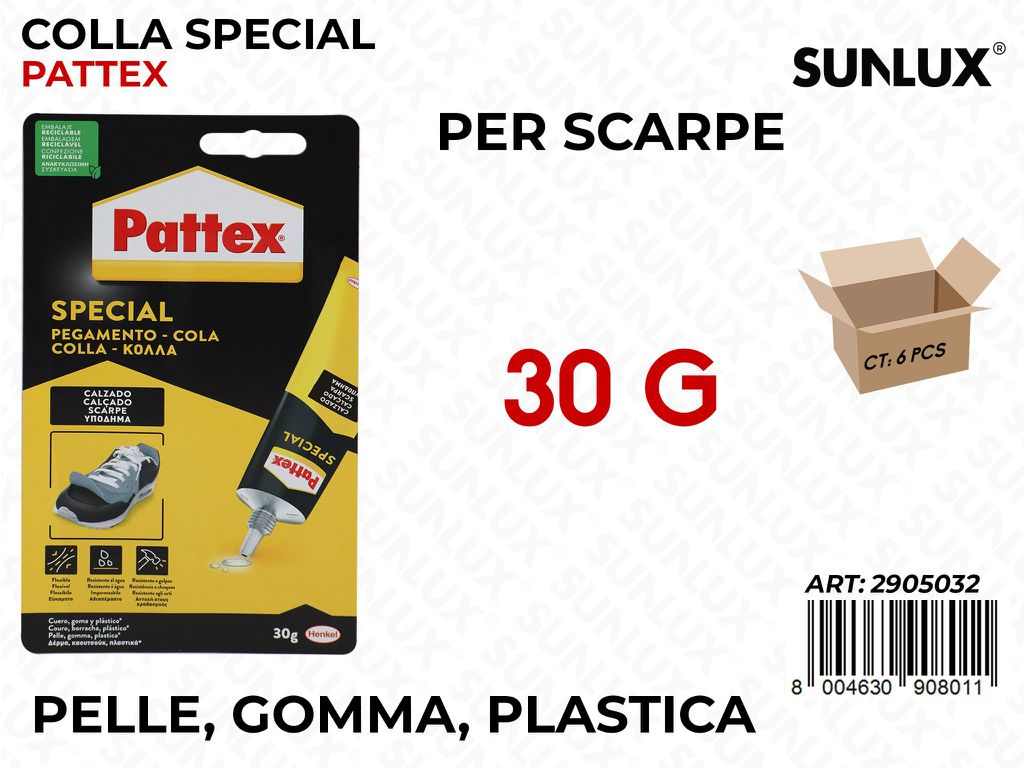 Pattex Colla Special Scarpe 30GR