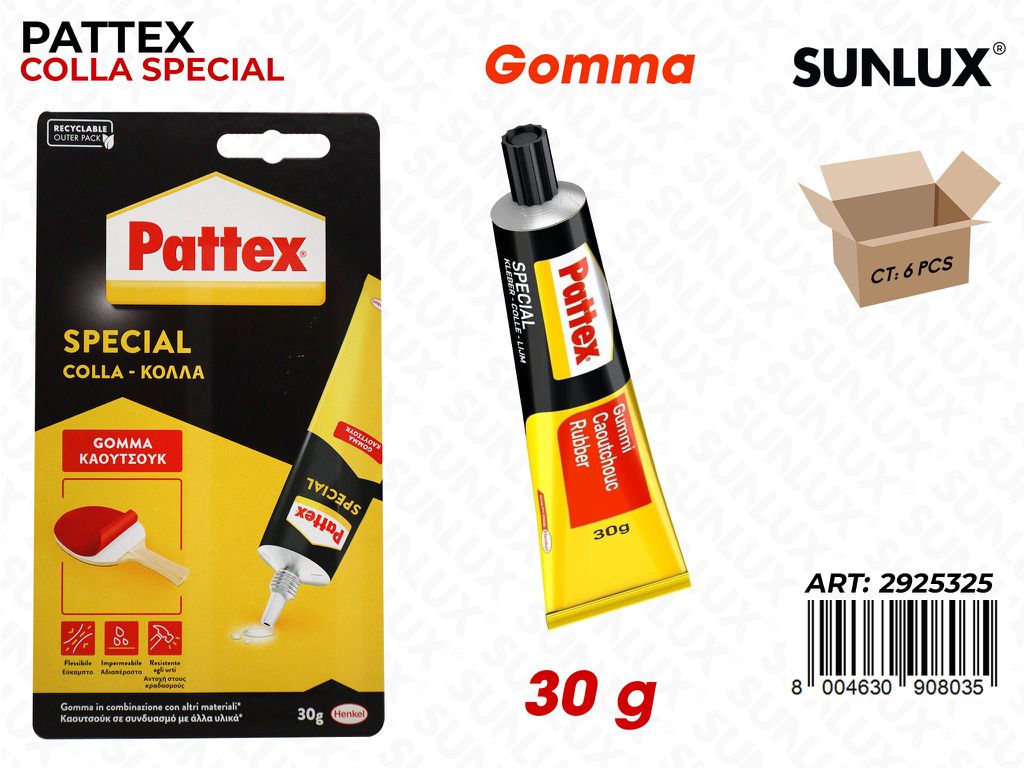 Pattex Colla Special Gomma 30GR