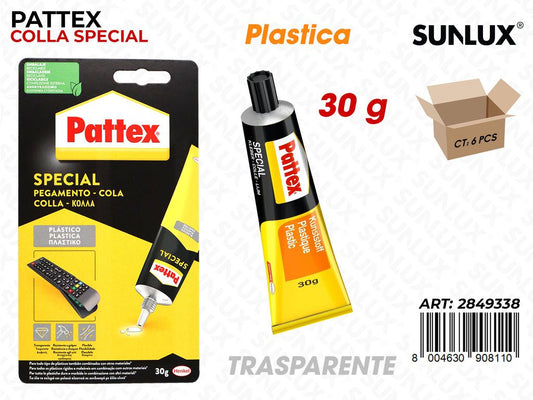 Pattex Colla Special Plastica Trasp. 30GR