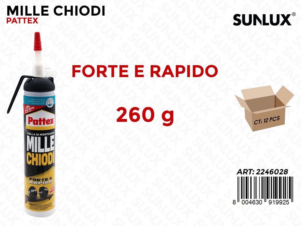 Pattex Mille Chiodi 260G