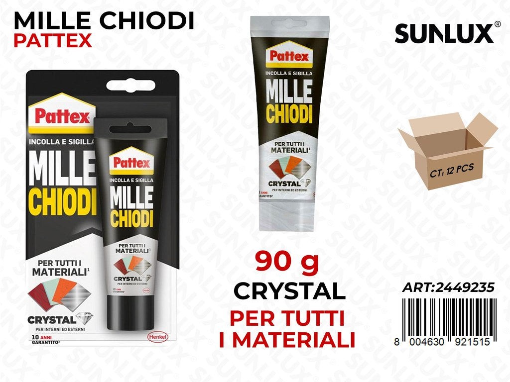 Pattex Mille Chiodi Crystal 90G