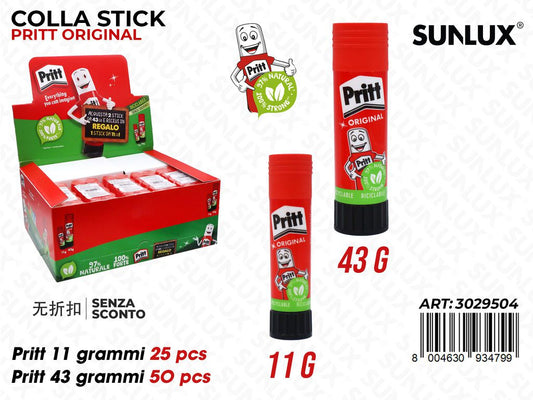 Esp. Colla Pritt 11GR-43GR 75PCS Ass.