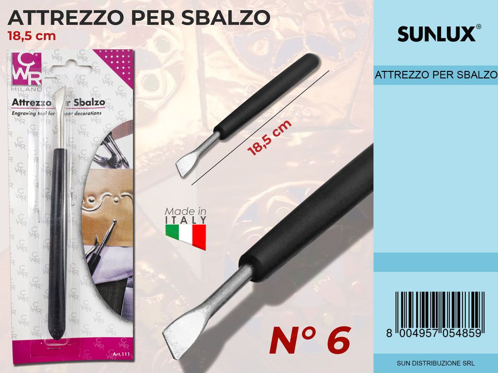 Attrezzo in Ferro per Sbalzo N.6 18.5CM / Pz da 6