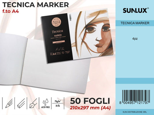 Tecnica Blocco Marker 50FF- F.to A4