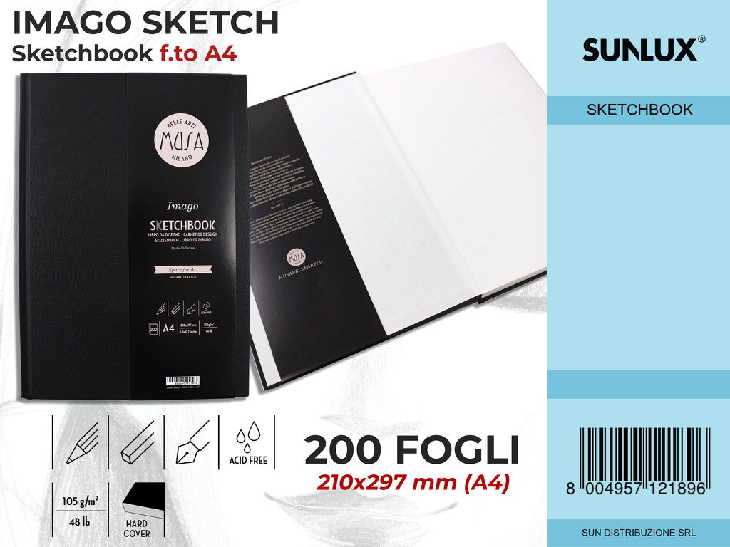 Imago Sketchbook 200FF -f.to A4 /Pz da