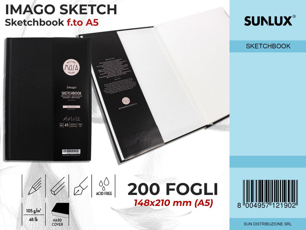 Imago Sketchbook 200FF -f.to A5 /Pz da