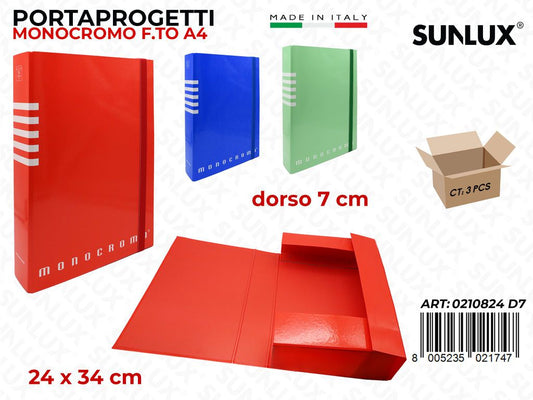 Portaprogetti Monocromo D7 24*34CM