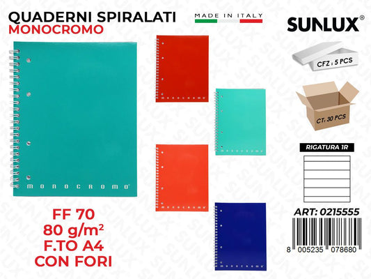 Maxi Spir. Monoc. c/Fori 0215555 VAR.1R
