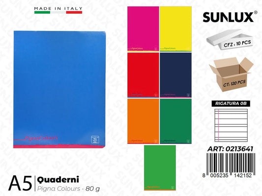 Pigna A5 RIG.0B Pigna Colours