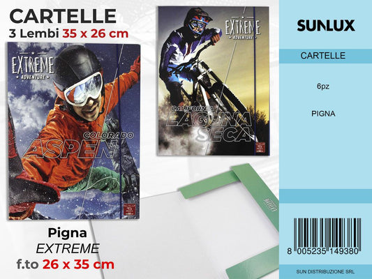 Cartelle 3 Lembi Extreme F.to 26*35CM