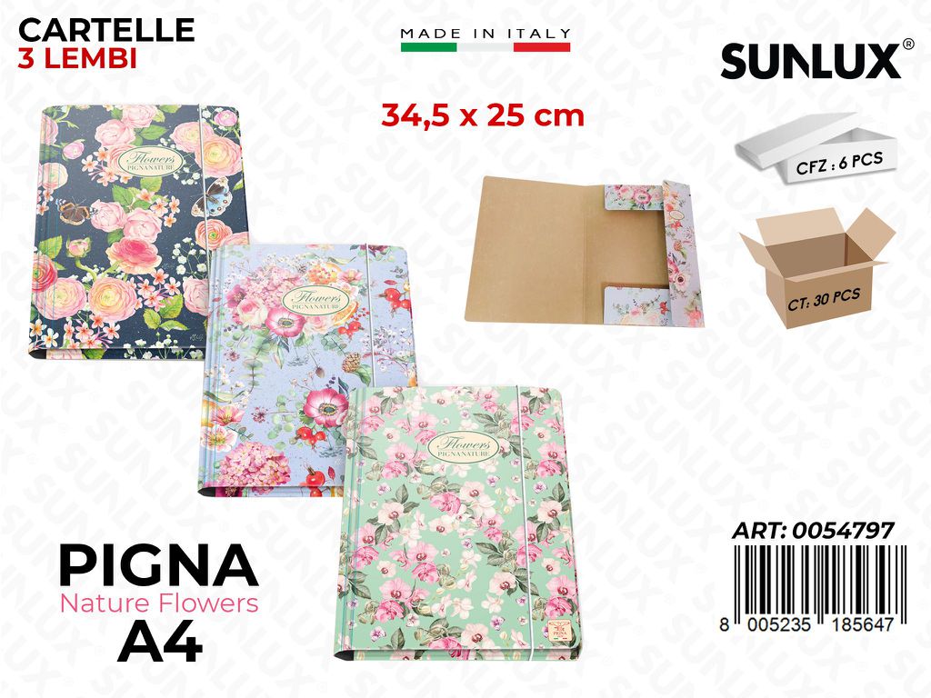 Cartella 3 Lembi Pigna Nature 0054797 3L