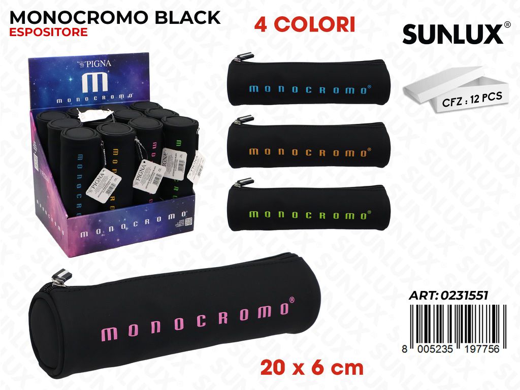 ESP. MONOCR. TOMBOLINO NERO 4COL. 20*6CM