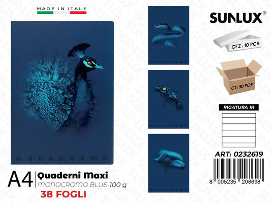 Maxi Monocromo Blue RIG.1R 100GR