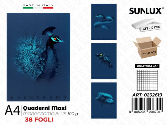 Maxi Monocromo Blue RIG.4M 100GR