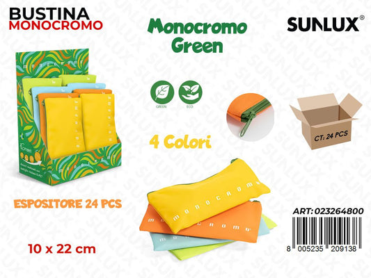 ESP. BUSTINA MONOCROMO GREEN 10*22CM