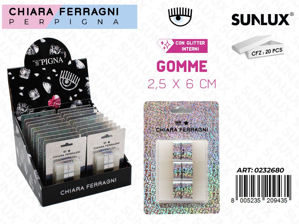 ESP. GOMME C. FERRAGNI 3PCS 2.5*6CM