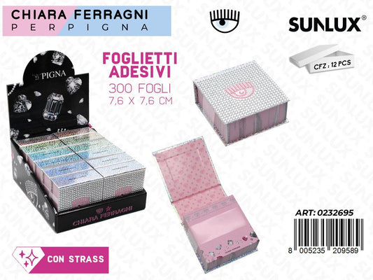 ESP. FOGLIETTI ADV C. FERRAGNI C/ STRASS 300FF 8.3*3.5*8.0CM