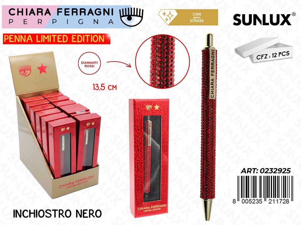 ESP. PENNA C. FERRAGNI LIMIT. EDITION INCH .NERO
