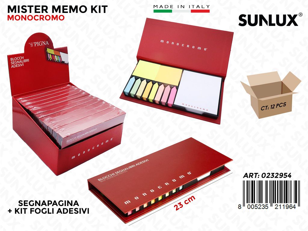 Esp. Monocr. Mister Memo Kit 23CM