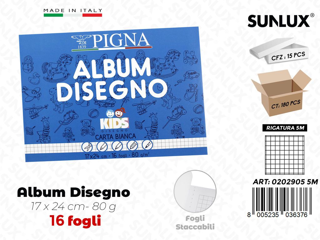 Album Disegno 0202905 VAR.5M