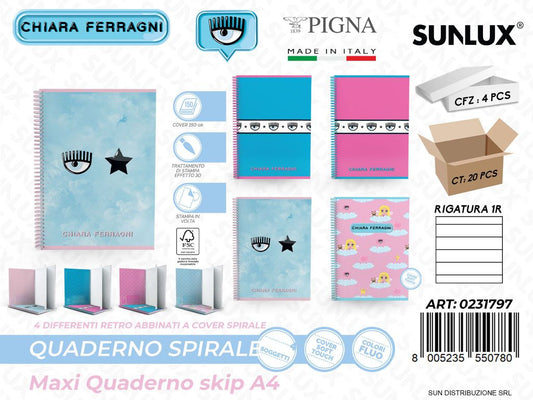 MAXI QUAD. SKIP C. FERRAGNI A4 RIG. 1R