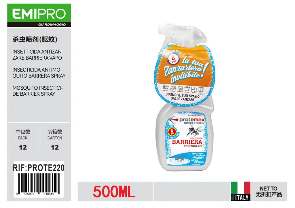 Ins.Antizan. Barriera vapo 500ml
